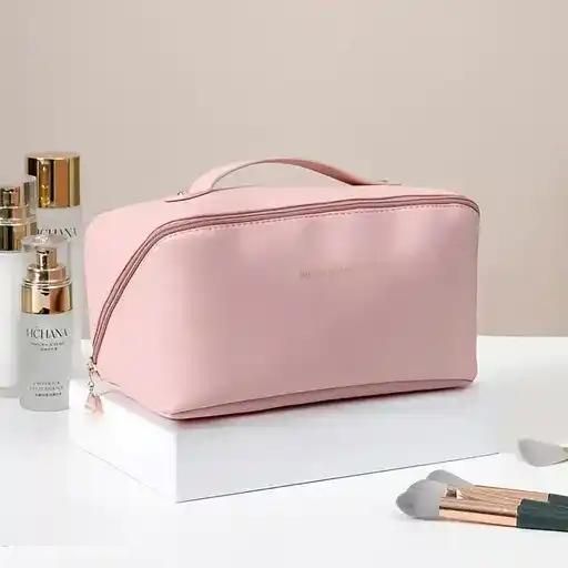 Makeup Organizer Bag | Makeup Pouch for Women | Women’s Large Capacity Cosmetic Travel Bag - Waterproof Makeup Organizer with Wide Opening | Spacious waterproof pouch with dividers for travel and vanity use