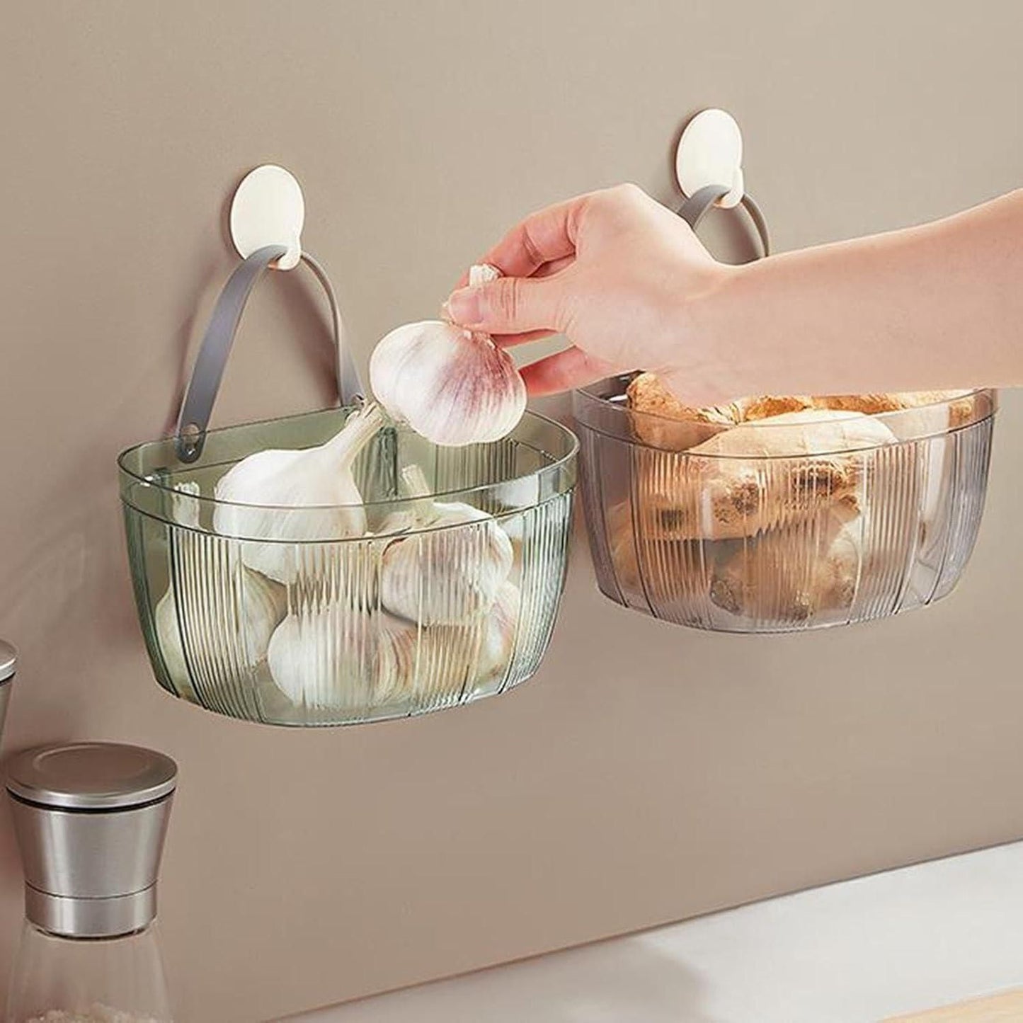 Multifunctional And Multipurpose Household Storage Organizer Basket (Pack of 2) | Multipurpose Storage Basket For Kitchen, Stationery, Accessories And More (Pack Of 2)