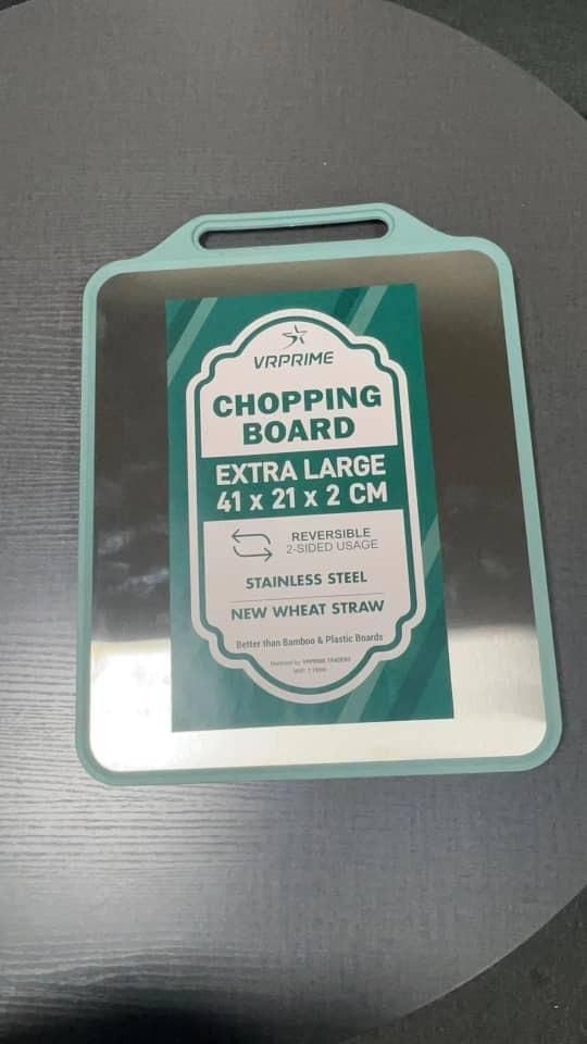 Steel Chopping Cutting Board | Pro Stainless Steel Chopping And Cutting Board | Durable stainless steel chopping board with anti-microbial surface