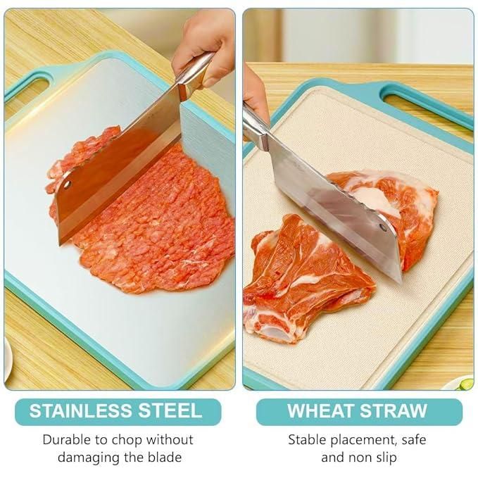 Steel Chopping Cutting Board | Pro Stainless Steel Chopping And Cutting Board | Durable stainless steel chopping board with anti-microbial surface