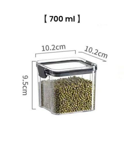 Air Tight Kitchen Storage Containers | Air Tight Storage Set For Kitchen | BPA Free Container Set For Kitchen Storage | Air Tight Kitchen Storage Organizer | Kitchen Storage Set