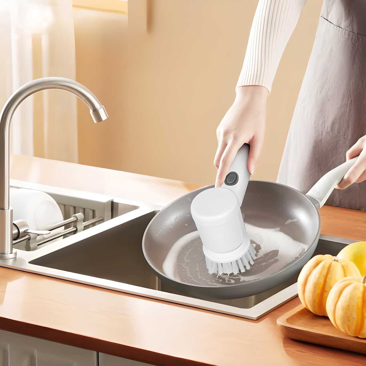 5 in 1 Electric Cleaning Brush | Multi-Functional Electric Cleaning Brush 5 in 1 Magic Power Scrubber Household Cleaning Tools Spin Scrubber with Buffer Polisher, for Bathroom, Shower, Tub, Kitchen Floor, Shoes