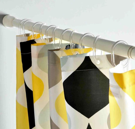 Adjustable Tension Rod | Drill-Free Multipurpose Extendable Rod | For closets, bathrooms, indoor drying clothes in monsoon or window spaces – no drilling required.