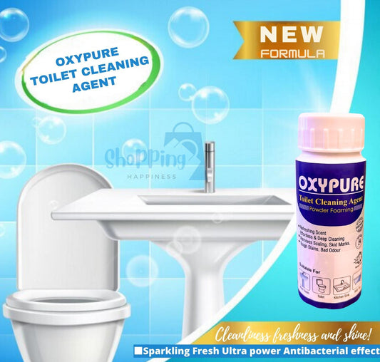 Toilet Cleaner | Toilet Cleaning Agent | Toilet and Sink Drainage Cleaner With Active Oxygen Foaming Powder 250 gm (Pack of 2)