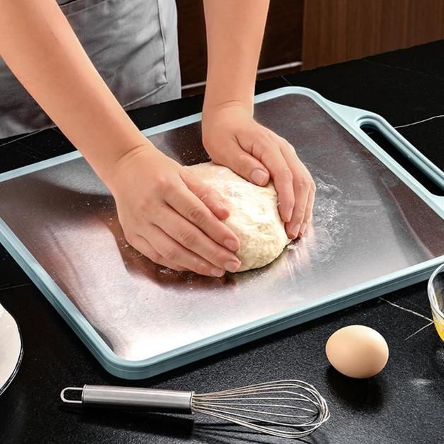 Steel Chopping Cutting Board | Pro Stainless Steel Chopping And Cutting Board | Durable stainless steel chopping board with anti-microbial surface