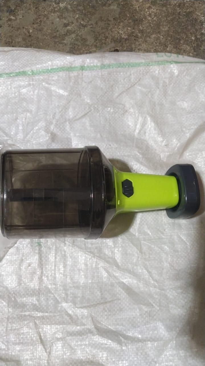 Push And Chop Hand Chopper | Manual food chopper with triple-blade system | Manual Fruit and Vegetable Chopper, Manual Hand Press Bingo Push Chopper with 3 Blades for Effortless Chopping Vegetables & Fruits