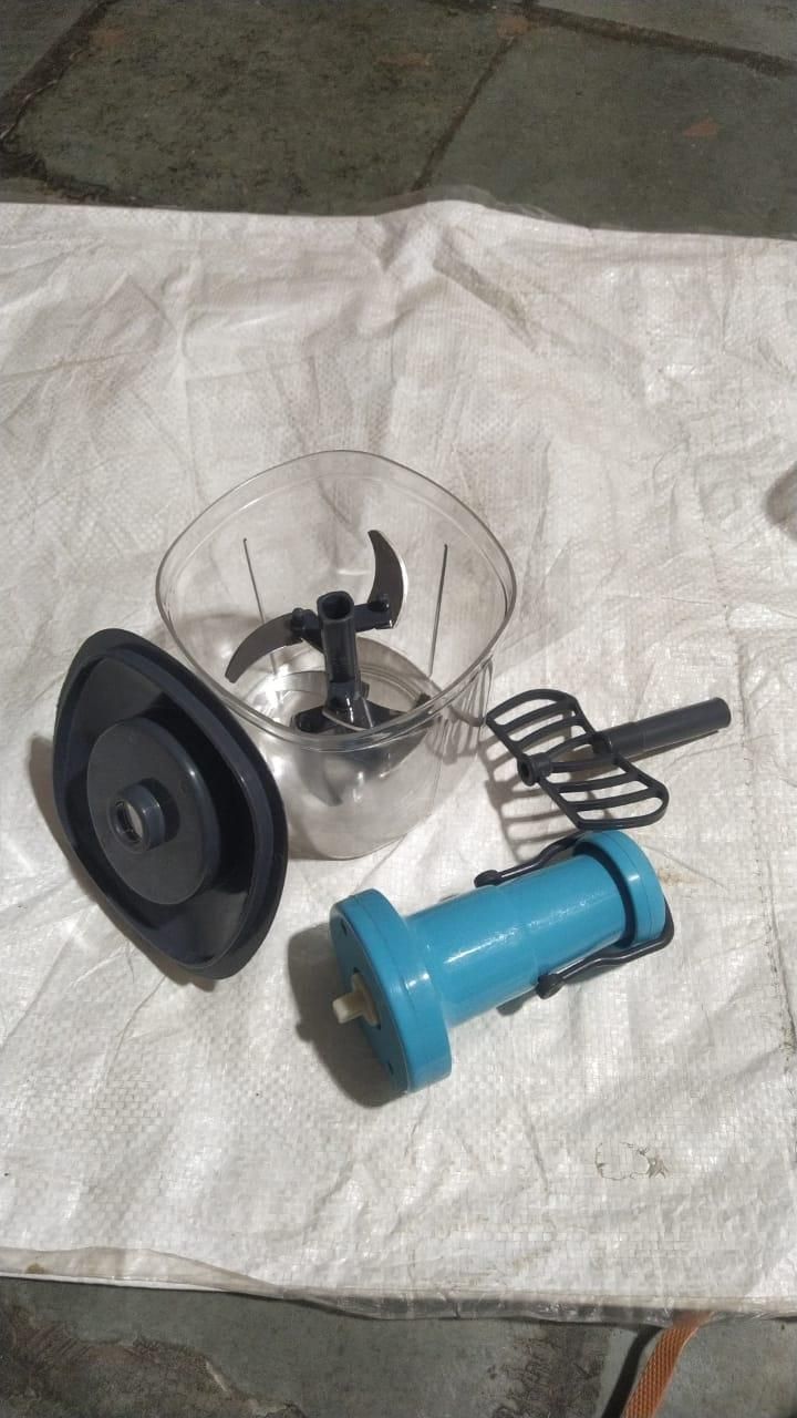 Push And Chop Hand Chopper | Manual food chopper with triple-blade system | Manual Fruit and Vegetable Chopper, Manual Hand Press Bingo Push Chopper with 3 Blades for Effortless Chopping Vegetables & Fruits