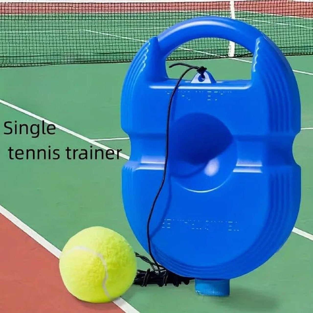 Self Tennis And Cricket Training Rebound Ball With String For Solo Practice | Rebound Ball with String for Solo Tennis And Cricket Practice | Self Practice Rebound Ball For Tennis And Cricket, Fill Sand or Water | Self Practice Ball
