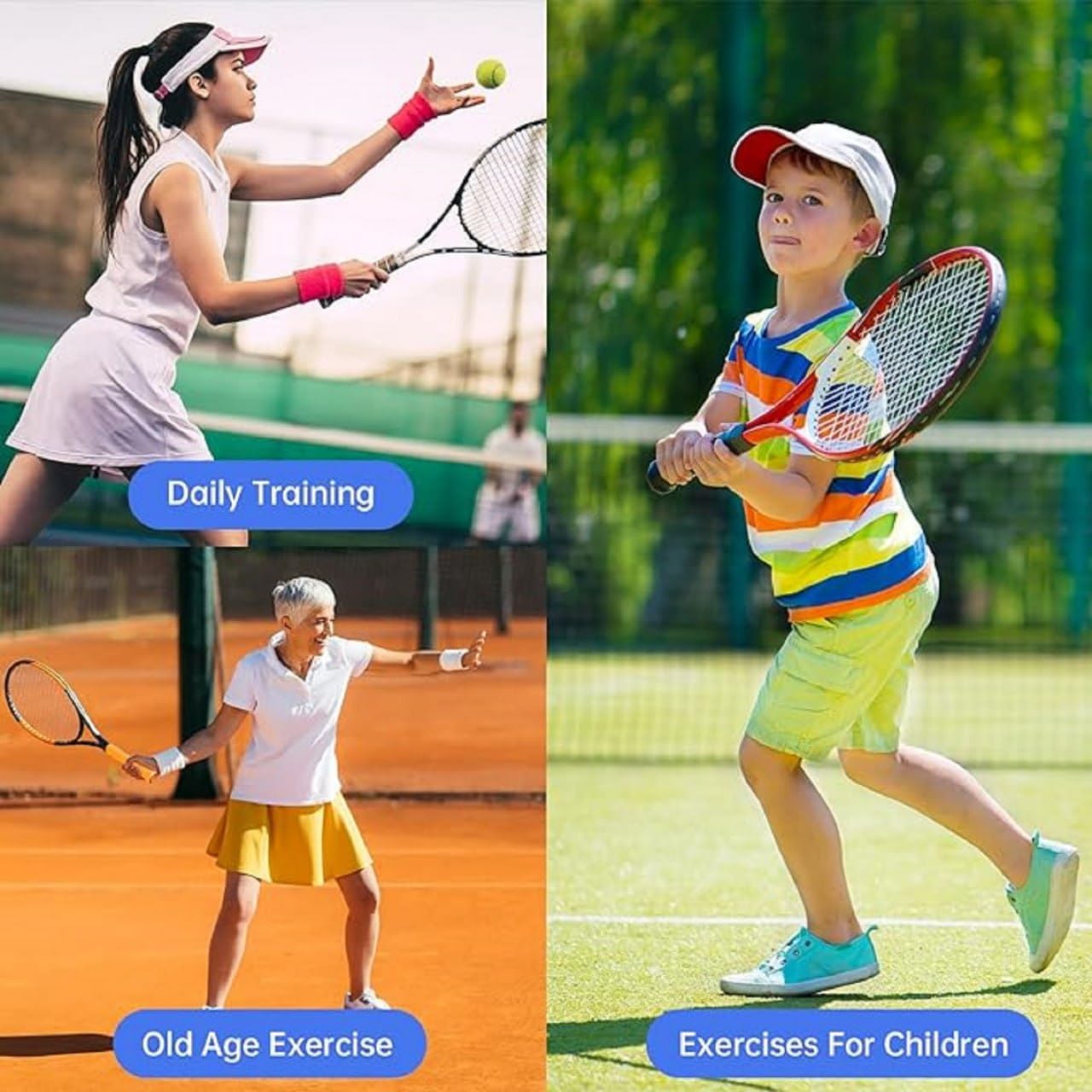 Self Tennis And Cricket Training Rebound Ball With String For Solo Practice | Rebound Ball with String for Solo Tennis And Cricket Practice | Self Practice Rebound Ball For Tennis And Cricket, Fill Sand or Water | Self Practice Ball
