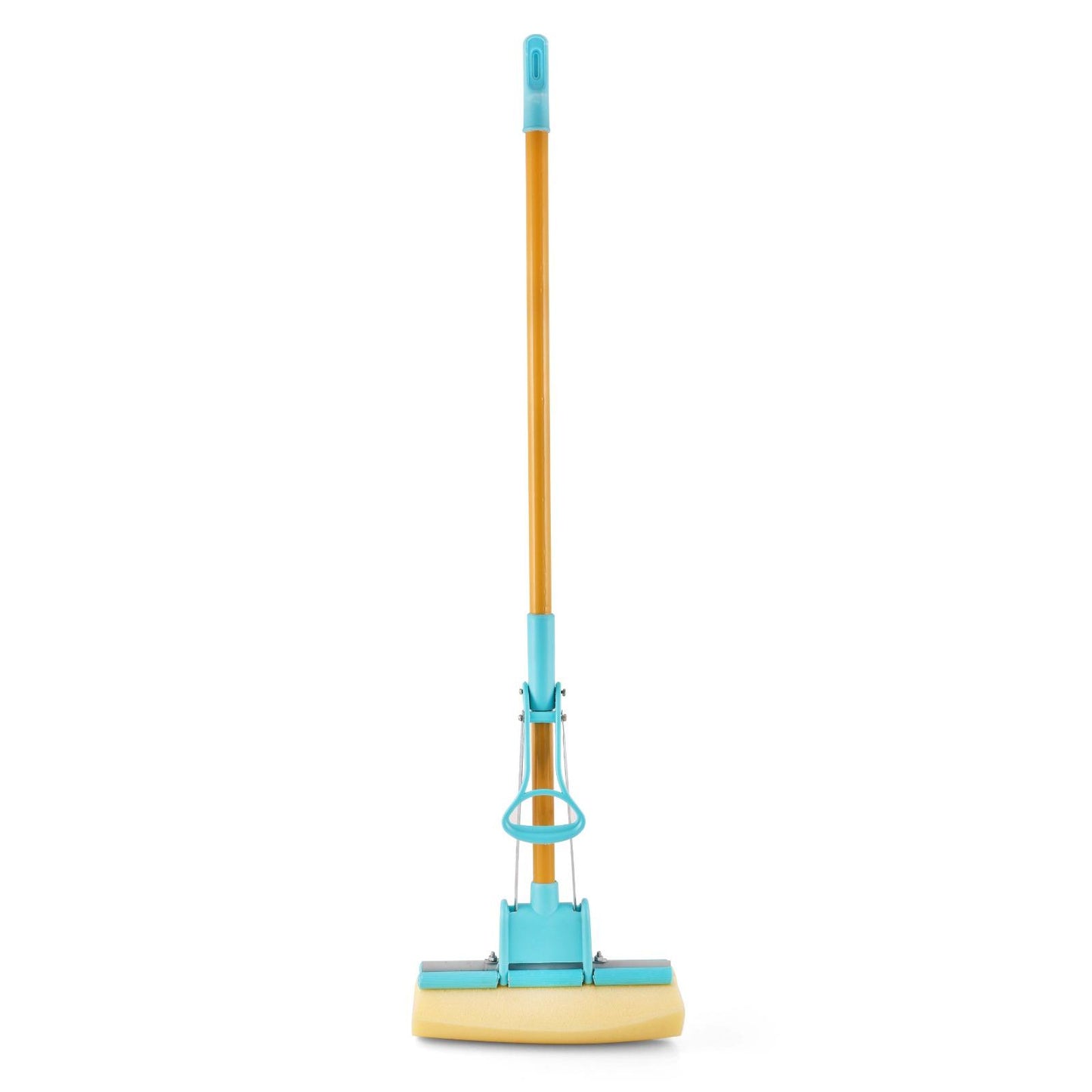 Multipurpose Foldable Floor Cleaning Squeeze Mop Wiper | Foldable Sponge Mop Pro | PVA Sponge Mop for Floor And Bathroom Cleaning | Stainless Steel butterfly mop for cleaning floor